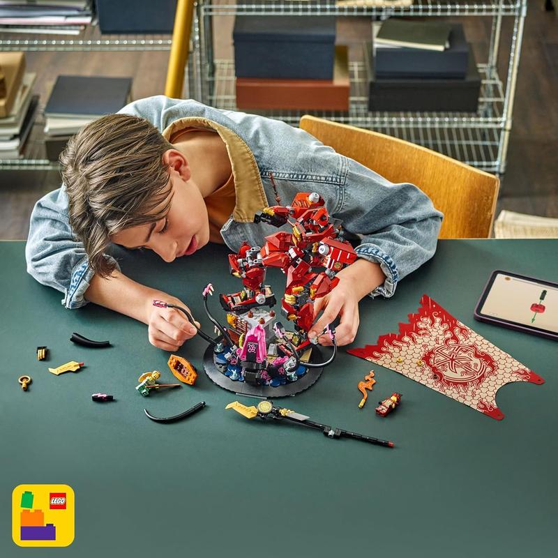 LEGO Ninjago - O Robô Cavaleiro de Fogo 71846 - Brinquedos de